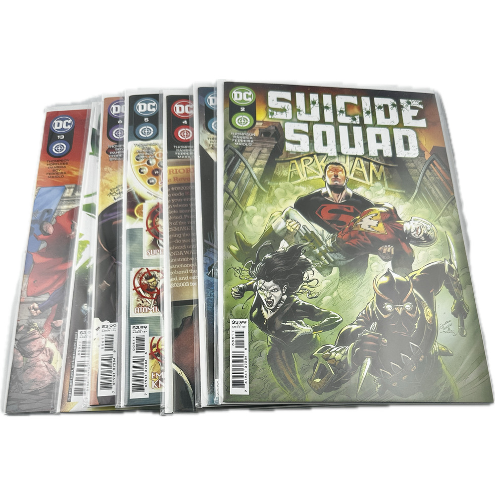 Suicide Squad Lot 6th series 2021 2 3 4 5 6 7 9 13 NM 1stP